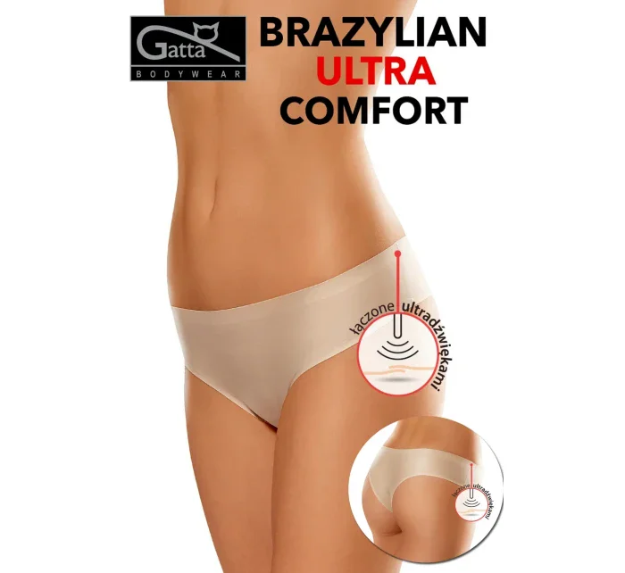 Dámské brazilky 1592s ultra comfort beige - GATTA