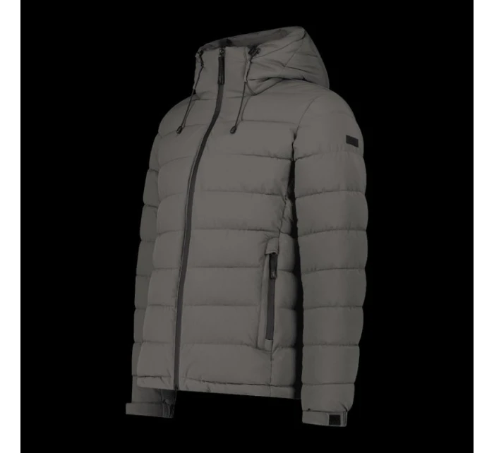 Pánská zimní sportovní zateplená bunda s kapucí CMP šedá (34K0167/E910)