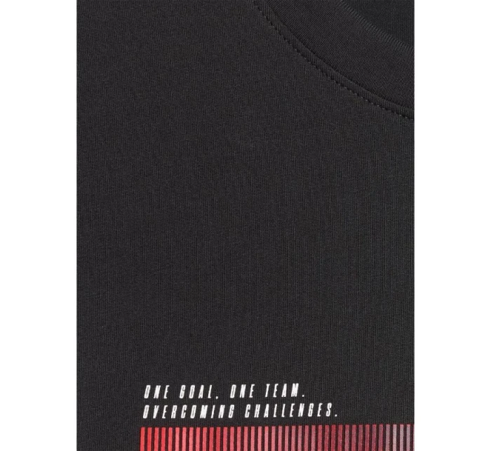 Pánské tričko s potiskem 4F 4FRAW25TTSHM3224-20S