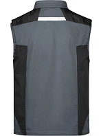 Daiber JN 845 Pracovní vesta - Strong 02.0845 carbon/black