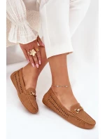 Dámské Mokasíny S Výřezem A Dekorací Camel Kaydance Dámské Mokasíny S Výřezem A Dekorací Camel Kaydance