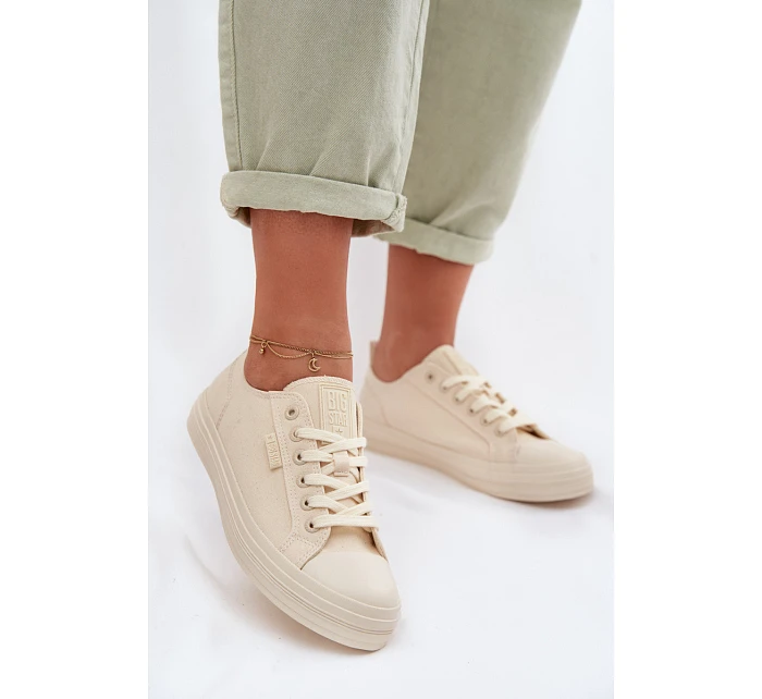 Dámské tenisky Big Star model 22042680 Béžové - Big Star Shoes