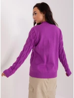 Jumper AT SW 2235.00P tmavě fialový Jumper AT SW 2235.00P tmavě fialový
