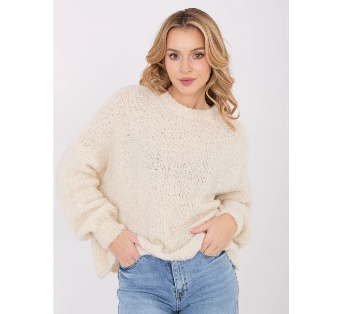 Jumper CH SW 72610.62 světle béžový Jumper CH SW 72610.62 světle béžový