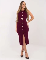 Sukienka IT SK model 21782448 bordowy - FPrice
