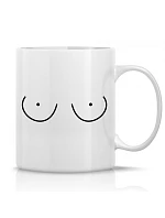 PRSA (MALÁ) - klasický bílý keramický hrníček 300 ml