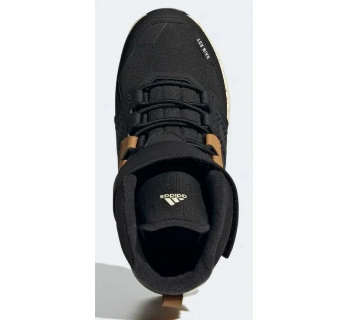Dětské zimní kotníkové boty Terrex Trailmaker Jr FZ2611 Černá s hnědou - Adidas Dětské zimní kotníkové boty Terrex Trailmaker Jr FZ2611 Černá s hnědou - Adidas