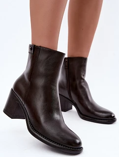 Boty na podpatku  model 231623 Step in style