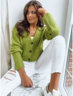 SISTERS dámský svetr světle zelený Dstreet MY1960 SISTERS dámský svetr světle zelený Dstreet MY1960