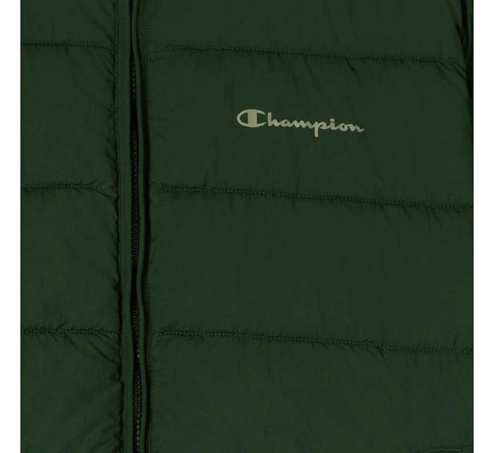 Pánská bunda Champion s kapucí zelená 221548 GS586 pánské