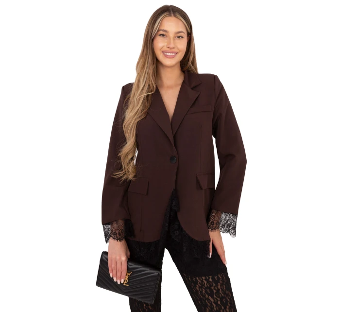 MI MA bunda A5288.68 hnědá MI MA bunda A5288.68 hnědá