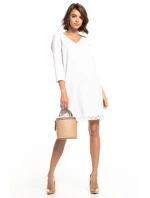 Dámské šaty model 18339793 Bílá - Tessita