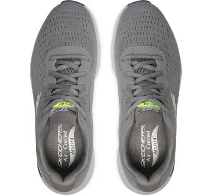 Pánské sportovní boty Arch Fit 232303-GRY Šedá - Skechers Pánské sportovní boty Arch Fit 232303-GRY Šedá - Skechers