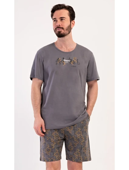 Dámské domácí šaty s krátkým rukávem Barbara