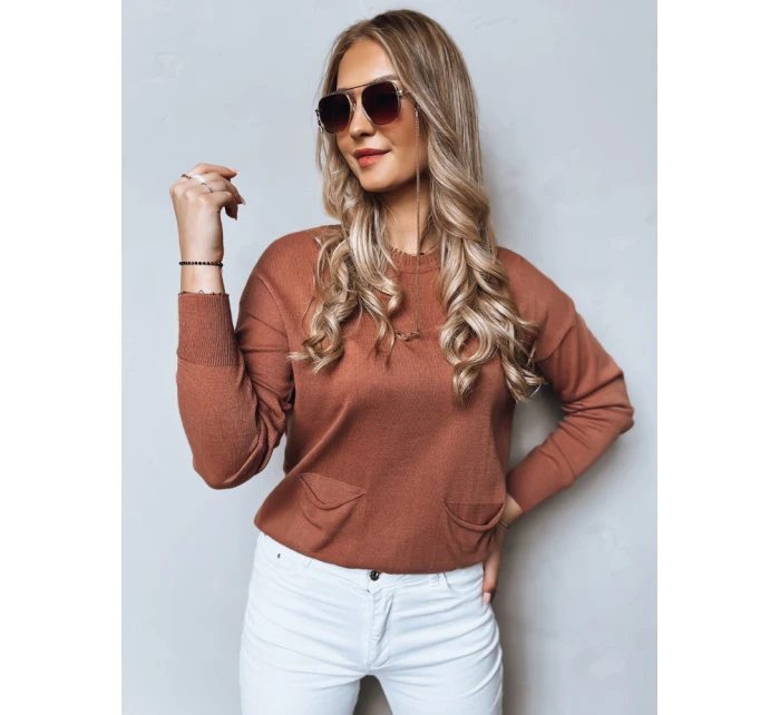 Dámský svetr MOLLY light pink FashionStreet MY2163