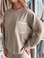 Dámská oversize mikina Dstreet model 21985740 - FashionStreet Dámská oversize mikina Dstreet model 21985740 - FashionStreet