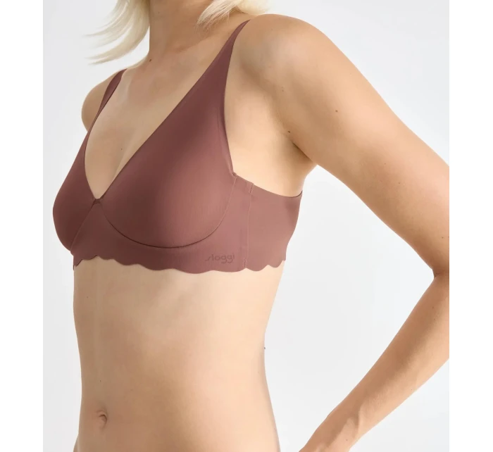 Dámská podprsenka ZERO Microfibre 2.0 Soft bra - CACAO - hnědá 1141 - SLOGGI