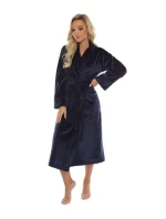 Dlouhý dámský župan s límcem model 16477876 Abigail - De Lafense