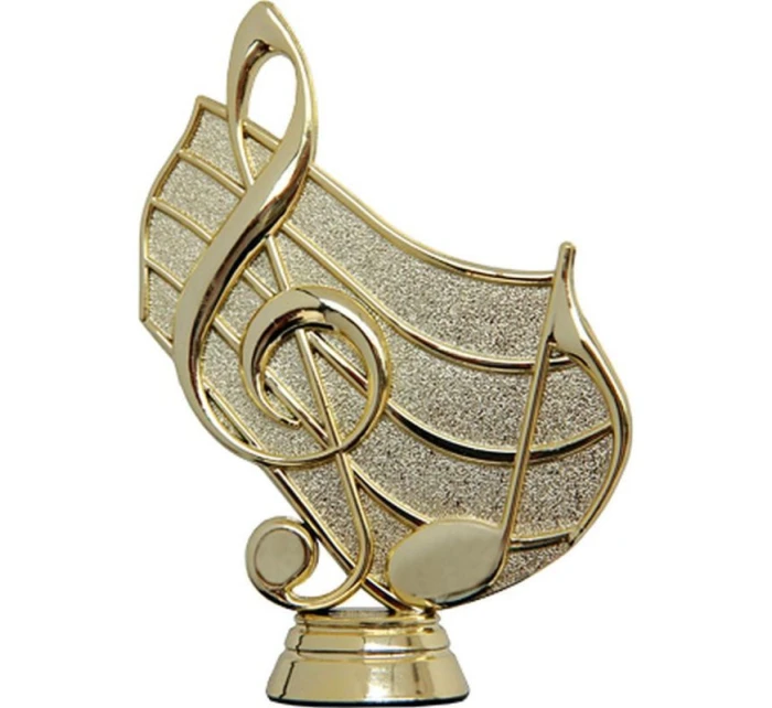 Plastová figurka hudebníka - noty F228/G