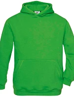 B&C Hooded /kids Dětská mikina s kapucí 01.0681 real green