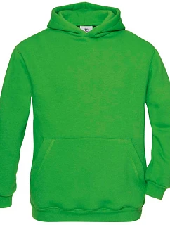 B&C Hooded /kids Dětská mikina s kapucí 01.0681 real green