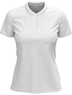 Stedman Stretch Polo Women Dámské elastické piqué polo z těžké bavlny 05.9740 white