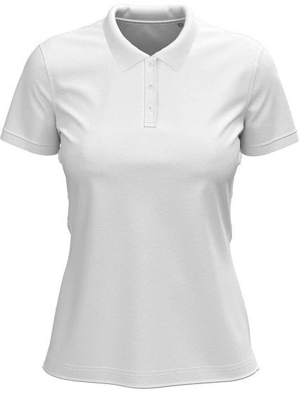 Stedman Stretch Polo Women Dámské elastické piqué polo z těžké bavlny 05.9740 white Stedman Stretch Polo Women Dámské elastické piqué polo z těžké bavlny 05.9740 white