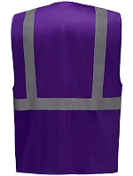 HVW 801 HiVis multifunkční vesta model 22502492 purple - Yoko HVW 801 HiVis multifunkční vesta model 22502492 purple - Yoko