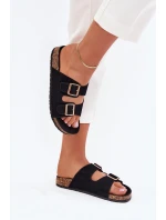 Dámské Pantofle Se Zlatými A Černé model 21703259 - Boto