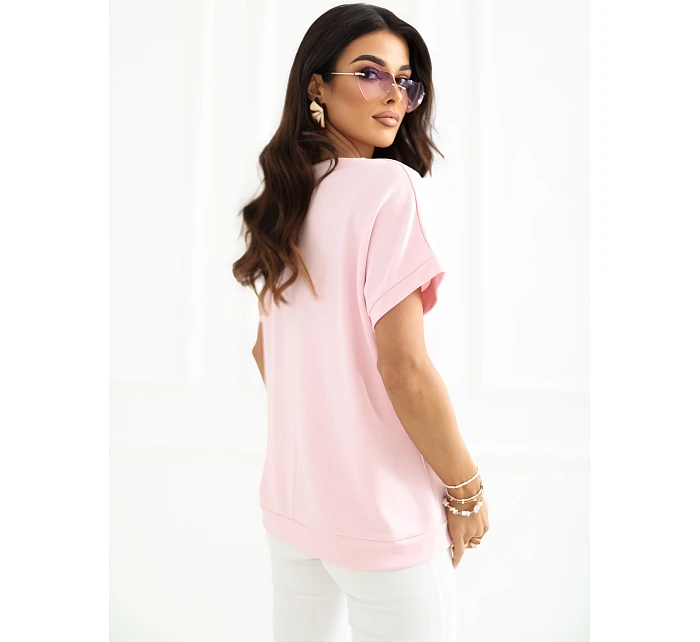 Halenka RV BZ A1258.00 světle růžová Halenka RV BZ A1258.00 světle růžová