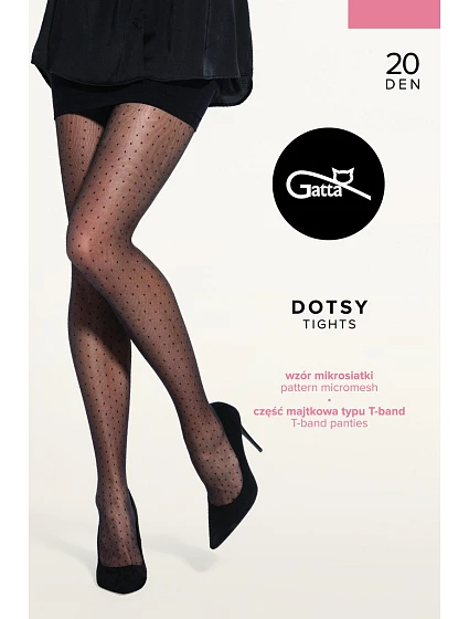 DOTSY - Dámské vzorované punčochové kalhoty - GATTA DOTSY - Dámské vzorované punčochové kalhoty - GATTA