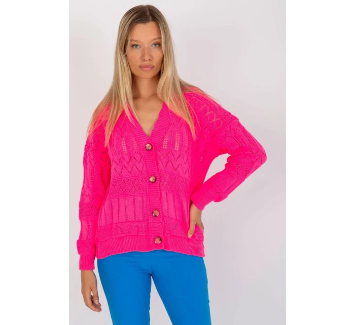 Svetr na zapínání model 175418 Rue Paris Svetr na zapínání model 175418 Rue Paris