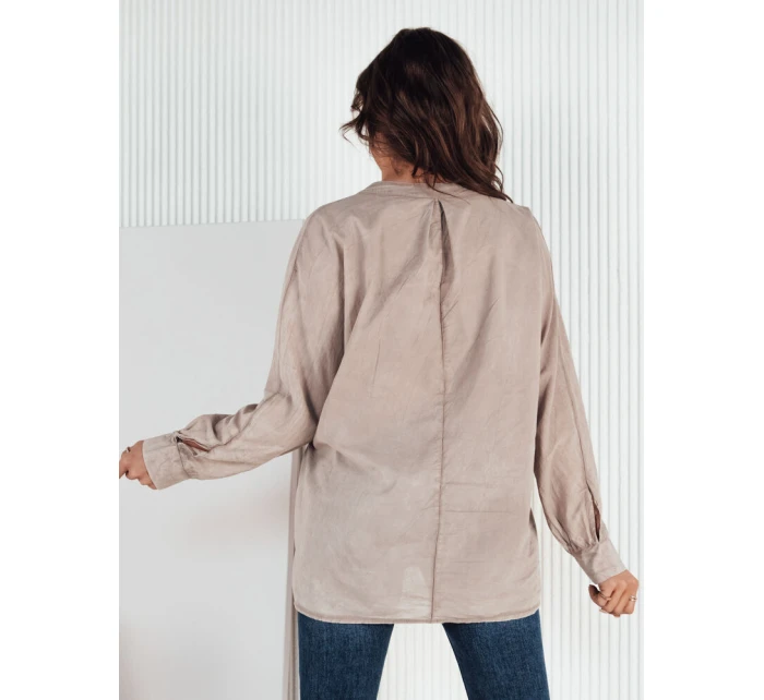 Dámské tričko NEBREDA beige FashionStreet DY0390