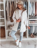 Dámská přechodná prošívaná vesta GLITTI bílá FashionStreet TY4805 Dámská přechodná prošívaná vesta GLITTI bílá FashionStreet TY4805