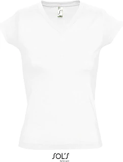 SOL'S Moon Dámské tričko s výstřihem do V model 22535289 white