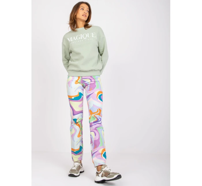 Mikina D10047O02417B pistácie