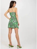 NM SK šaty V6659.99 bílá a zelená