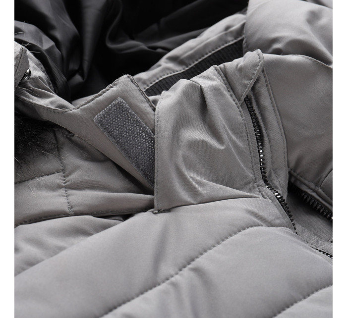 Pánská zimní bunda s membránou ptx ALPINE PRO LODER frost gray