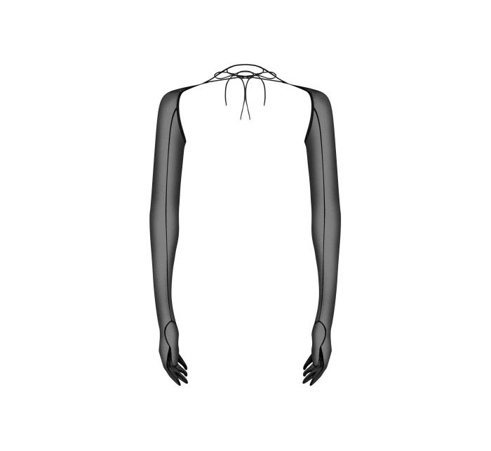 Dámské sexy rukavičky Euphori černé - Obsessive Dámské sexy rukavičky Euphori černé - Obsessive