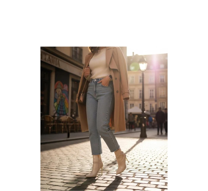 Boty na podpatku model 221026 Solea Boty na podpatku model 221026 Solea