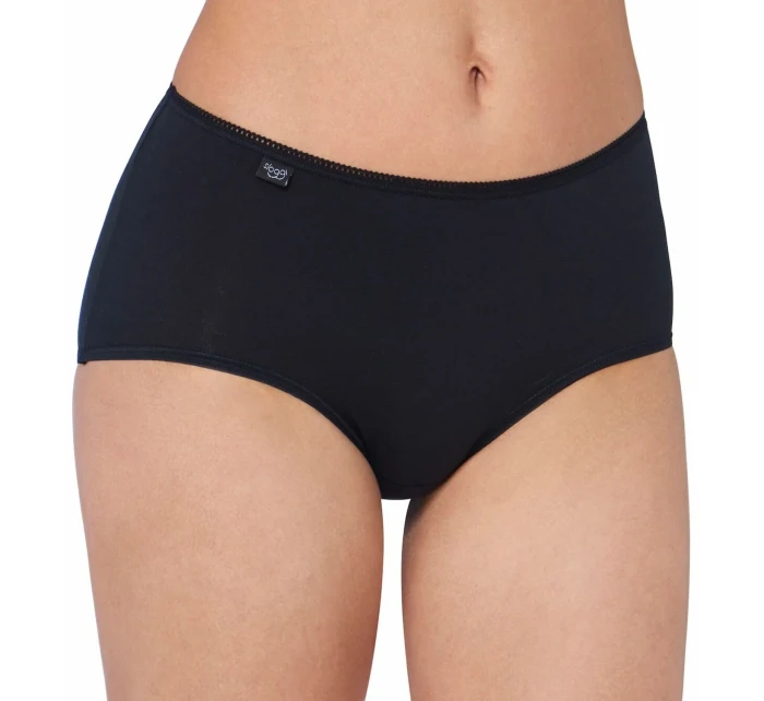 sloggi 24/7 Cotton Midi C3P - BLACK - SLOGGI BLACK - SLOGGI