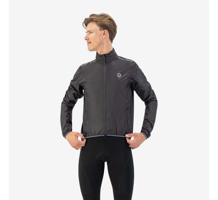 Rogelli bunda do deště ESSENTIAL černá L