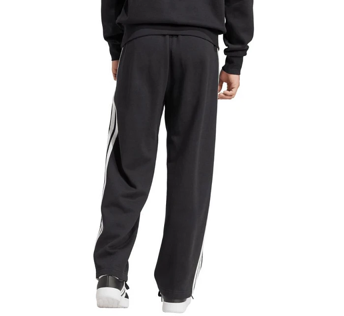 Pánské kalhoty Essentials Stripes Fleece Wide Leg černé model 22059898 - ADIDAS Pánské kalhoty Essentials Stripes Fleece Wide Leg černé model 22059898 - ADIDAS
