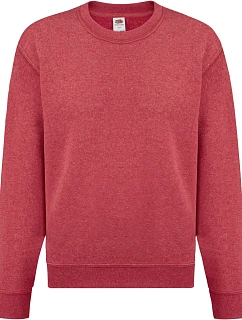 Fruit of the Loom Classic Kids Set-In Sweat Dětská mikina 16.2041 vintage heather red