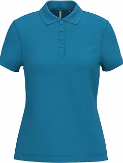 Kariban K 255 Dámské piqué polo 20.K255 tropical blue