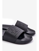 Dámské Pěnové Pantofle Big Star OO274040 Černé Dámské Pěnové Pantofle Big Star OO274040 Černé