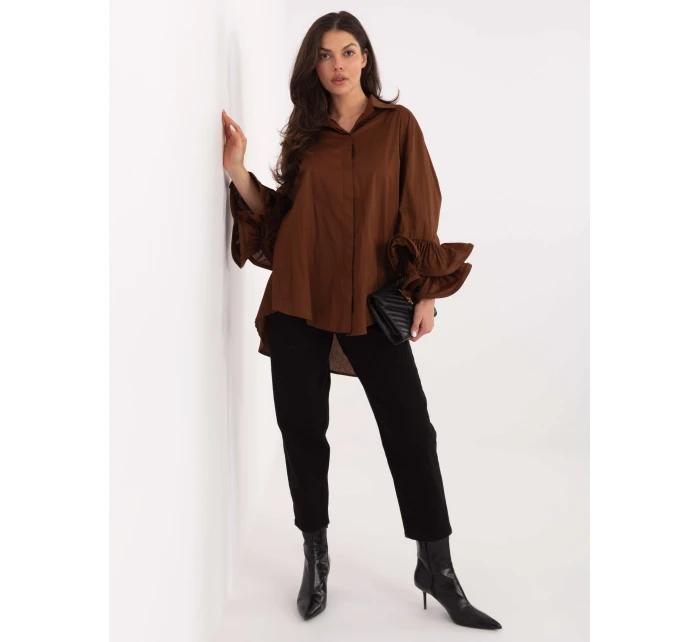 Košile IT KS 8381.56 hnědá