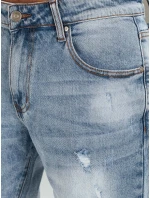 Pánské džínové šortky modré model 21989872 - Dstreet Pánské džínové šortky modré model 21989872 - Dstreet