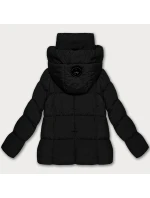 kurtka damska z kapturem czarna model 21725765 - S'WEST