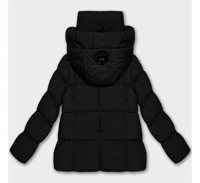 kurtka damska z kapturem czarna model 21725765 - S'WEST